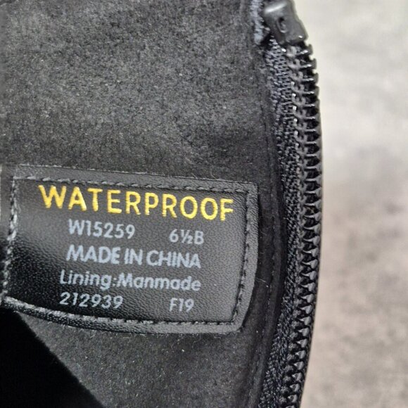 6.5 Cole Haan ZeroGrand Black Nubuck Waterproof Ankle Boots - Picture 11 of 13